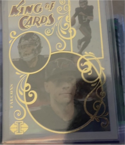 2023 Panini Illusions King of Cards #7 Desmond Ridder — front