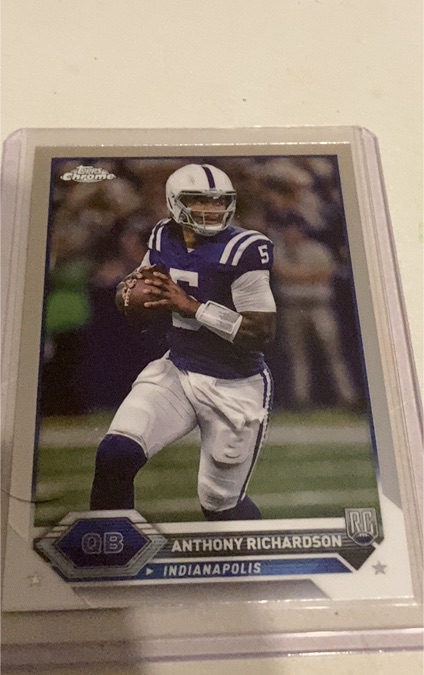 2023 Topps Composite Chrome #3 Anthony Richardson — front