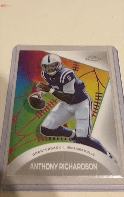2023 Topps Composite Chrome All-Etch #CAE-24 Anthony Richardson — front
