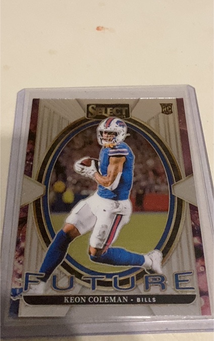 2024 Panini Select #1 Keon Coleman — front