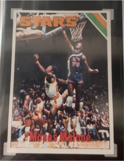 1975-76 Topps #254 Moses Malone — front