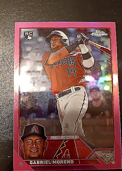 2023 Topps Chrome Update #USC36 Gabriel Moreno — front