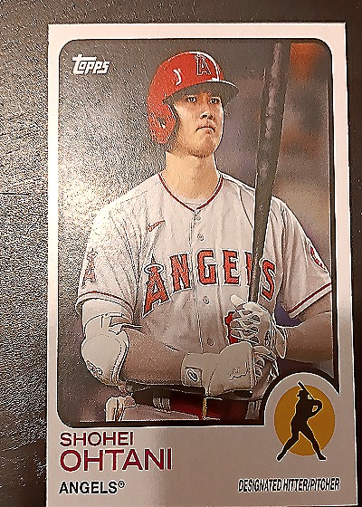 2021 Topps Archives #130 Shohei Ohtani — front