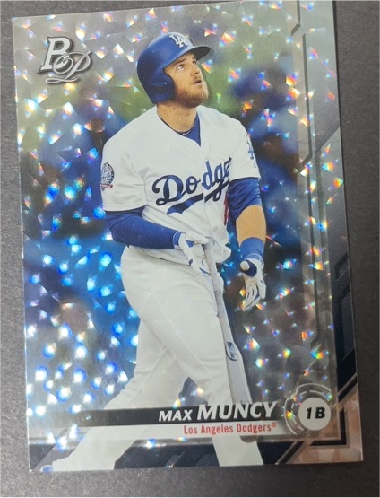 2019 Bowman Platinum #39 Max Muncy — front