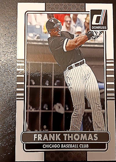 2015 Donruss #185a Frank Thomas — front