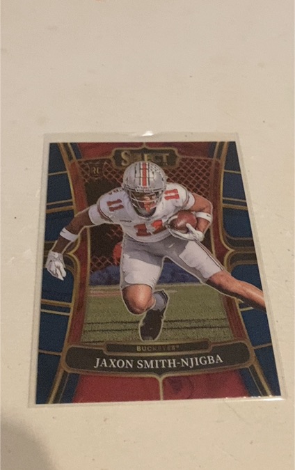 2023 Panini Select Draft Picks #7 Jaxon Smith-Njigba — front