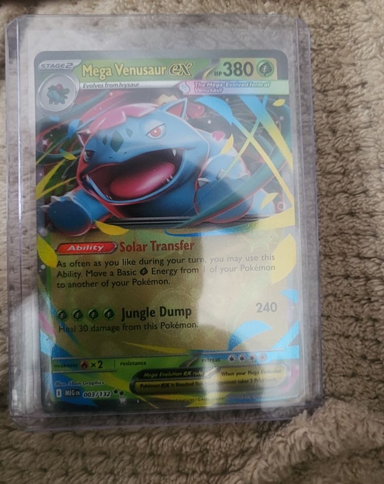 Mega Venusaur ex 003/132 — front