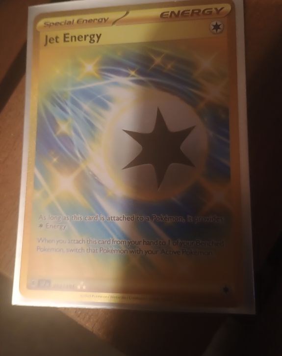 2023 Pokémon Paldea Evolved #190 Jet Energy — front