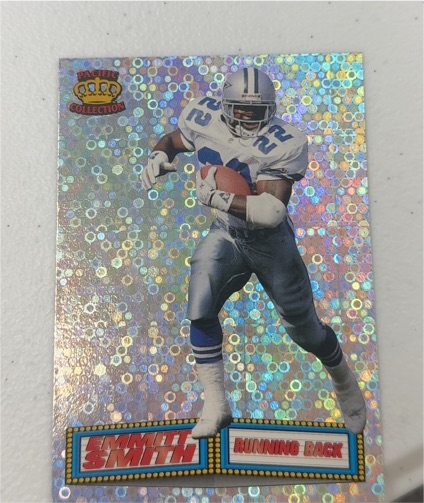 1994 Pacific Collection #31 Emmitt Smith Marquee Prisms Dallas Cowboys — front