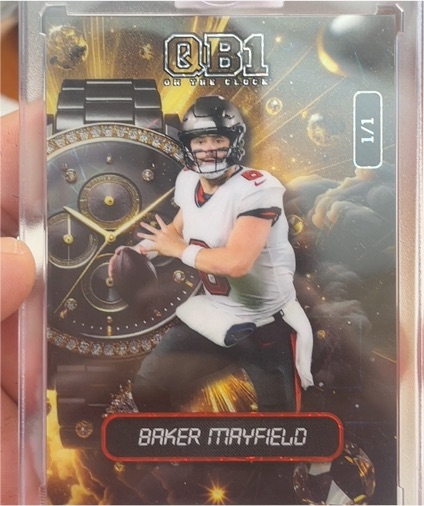 2024 Wild Card OCC-GD-BM1 Baker Mayfield — front