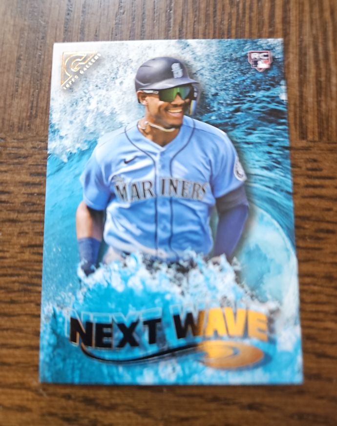 2022 Topps Gallery Next Wave #NW-24 Vidal Brujan Rookie — front