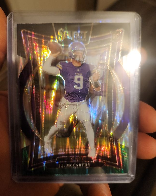 2024 Panini Select Concourse #24 J.J. McCarthy — front