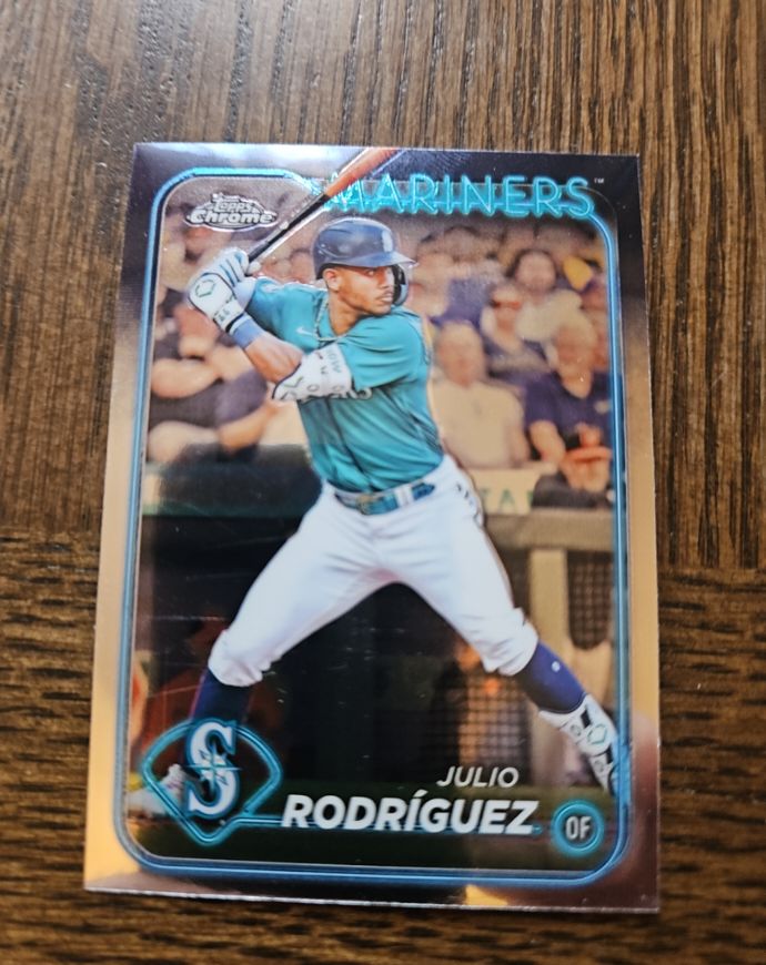 2024 Topps Chrome #300 Julio Rodriguez — front