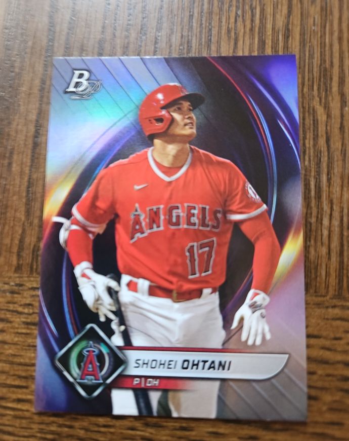 2022 Bowman Platinum #10 Shohei Ohtani — front