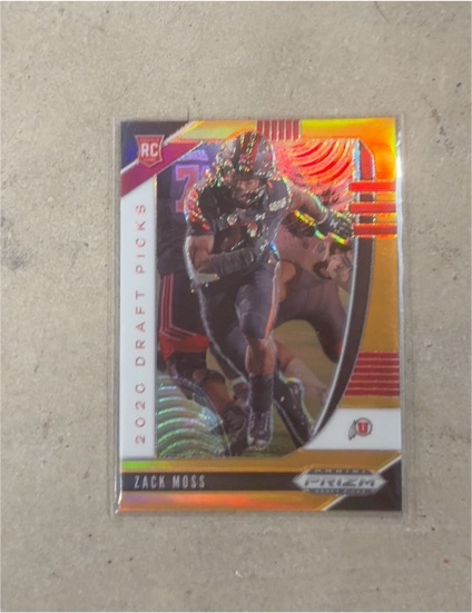 2020 Panini Prizm Draft Picks #139 Zack Moss — front