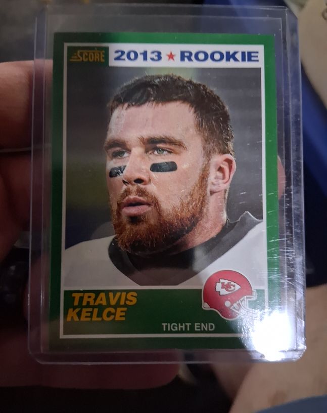 2013 Score #431 Travis Kelce Rookie — front