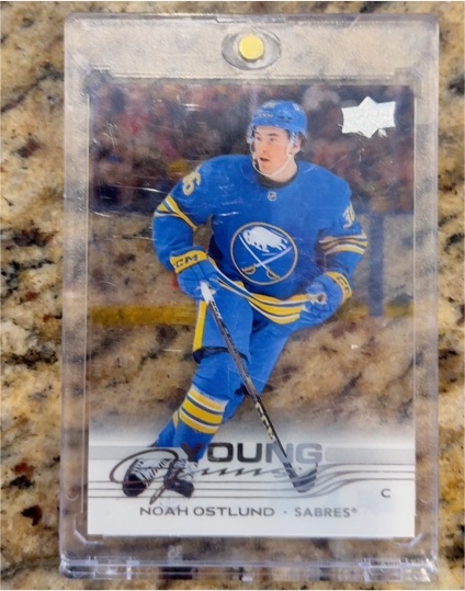 2025-26 Upper Deck Young Guns #219 Noah Ostlund — front