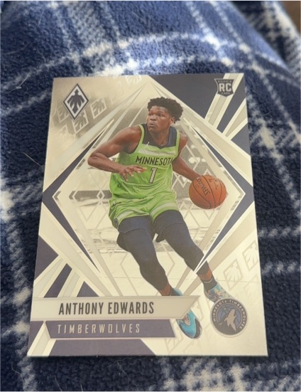 2020-21 Panini Chronicles Phoenix #580 Anthony Edwards — front