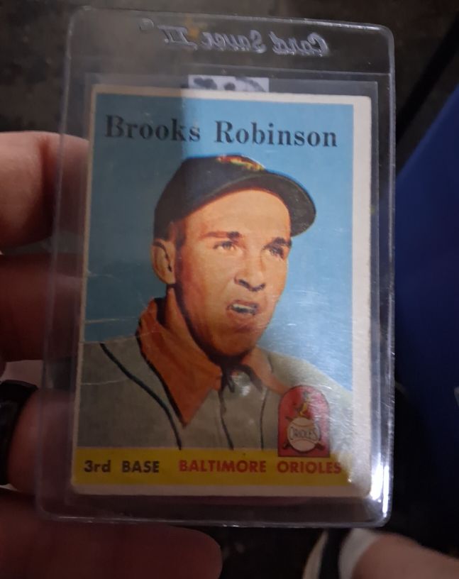 1958 Topps #307 Brooks Robinson — front