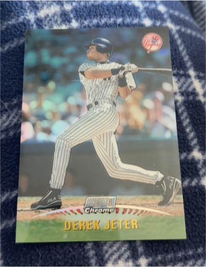 1999 Topps Stadium Club #65 Derek Jeter — front