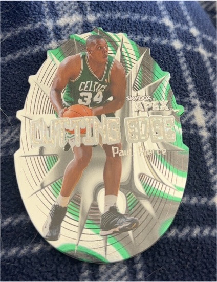 1999 Skybox Apex Cutting Edge Plus #2CE Paul Pierce — front