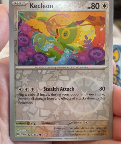2023 Pokemon Journey Together #122 Kecleon — front
