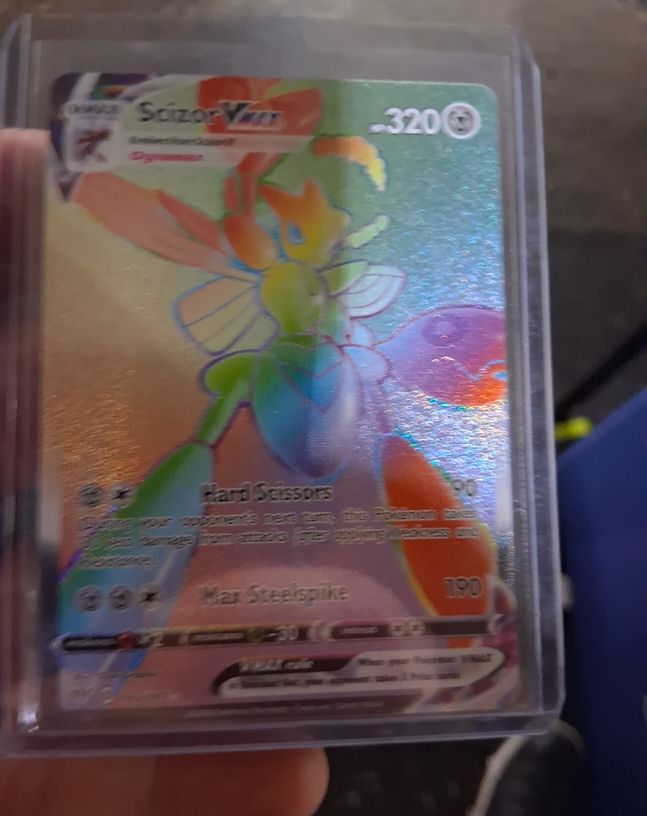2020 Pokémon Darkness Ablaze #193 Scizor VMAX — front