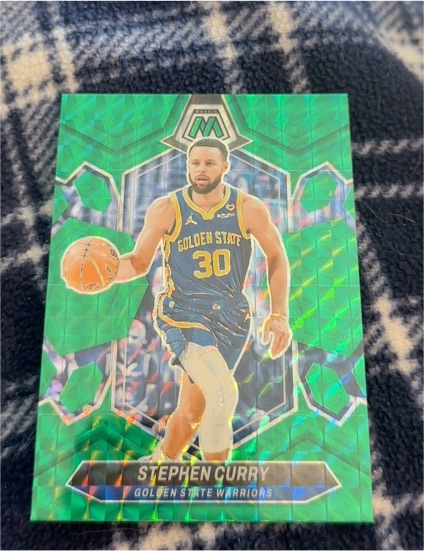 2023-24 Panini Mosaic #3 Stephen Curry — front