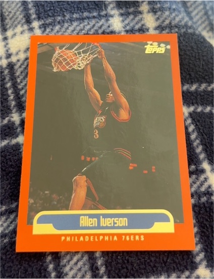 1999-00 Topps #66 Allen Iverson — front