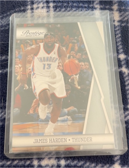 2010-11 Panini Prestige #81 James Harden — front