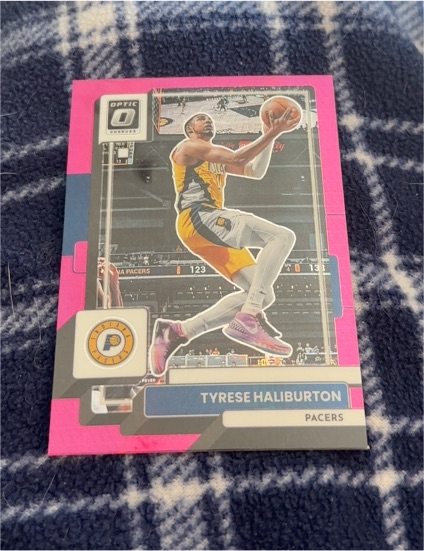 2022-23 Panini Donruss Optic #99 Tyrese Haliburton — front