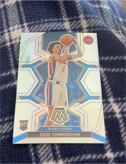 2021-22 Panini Mosaic #203 Cade Cunningham — front