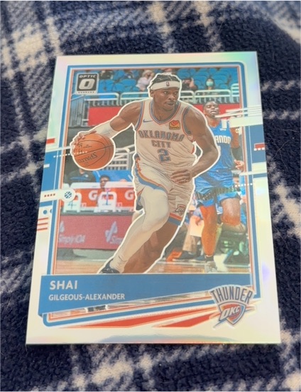 2020-21 Panini Donruss Optic #143 Shai Gilgeous-Alexander — front