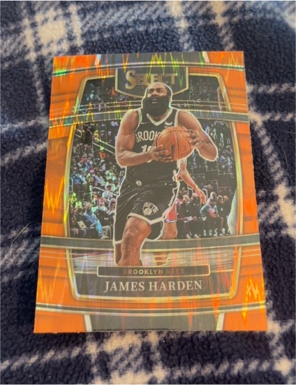 2021-22 Panini Select #47 James Harden — front