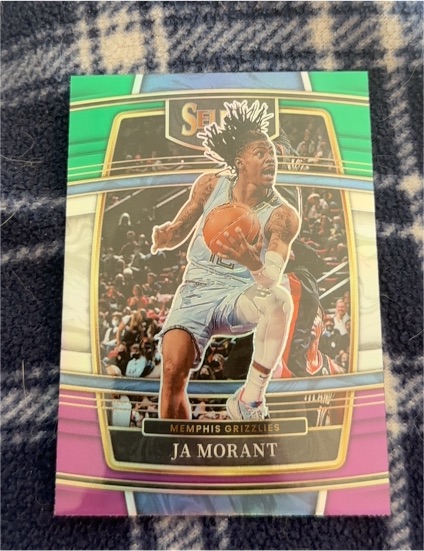2021-22 Panini Select #75 Ja Morant — front