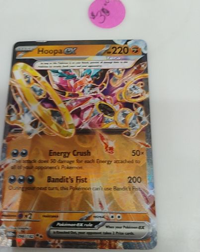 2022 Pokémon TCG Scarlet & Violet Paradox Rift #098 Hoopa ex — front