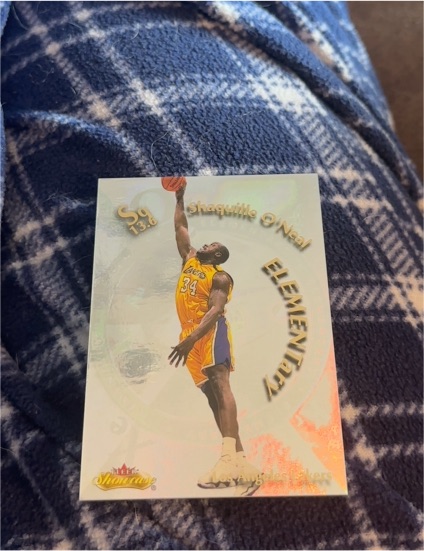 2000-01 Fleer Showcase #7 Shaquille O'Neal — front