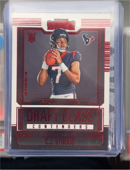 2023 Panini Contenders #5 C.J. Stroud Draft Class Contenders — front