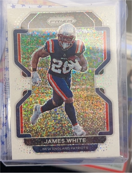 2021 Panini Prizm #98 James White — front