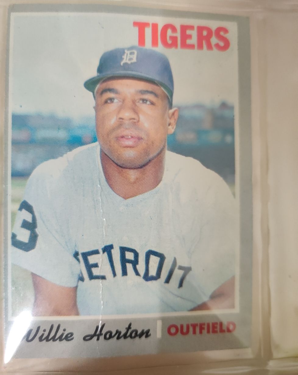 1970 Topps #520 Willie Horton — front