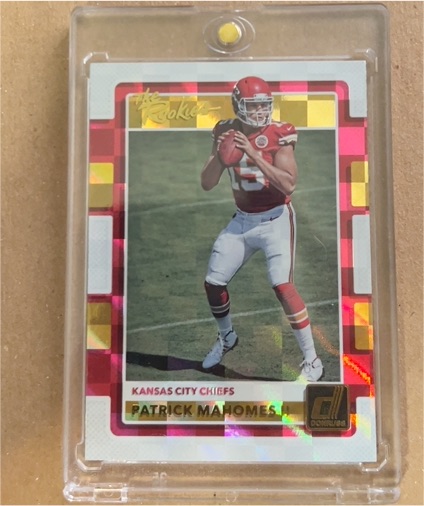 2017 Donruss The Rookies #7 Patrick Mahomes II — front
