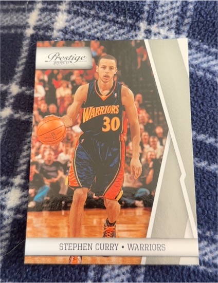 2010-11 Panini Prestige #36 Stephen Curry — front
