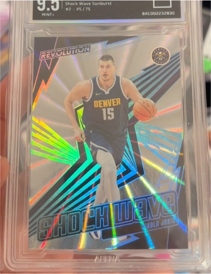 2023-24 Panini Revolution #2 Nikola Jokic Shock Wave — front