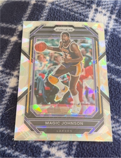 2022-23 Panini Prizm #276 Magic Johnson — front