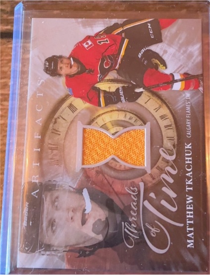 2025-26 Upper Deck Artifacts #TT-MT Matthew Tkachuk Threads of Time — front