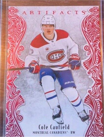 2025-26 Upper Deck Artifacts #98 Cole Caufield — front
