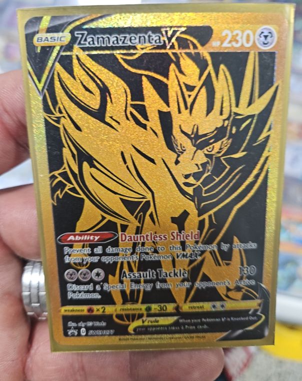 Zamazenta V SWSH077 Pokémon TCG Black Star Promo — front
