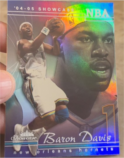 2004-05 Fleer Showcase #17 Baron Davis — front