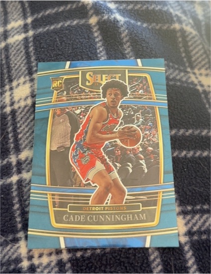 2021-22 Panini Select #11 Cade Cunningham — front