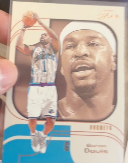 2002-03 Flair #38 Baron Davis — front